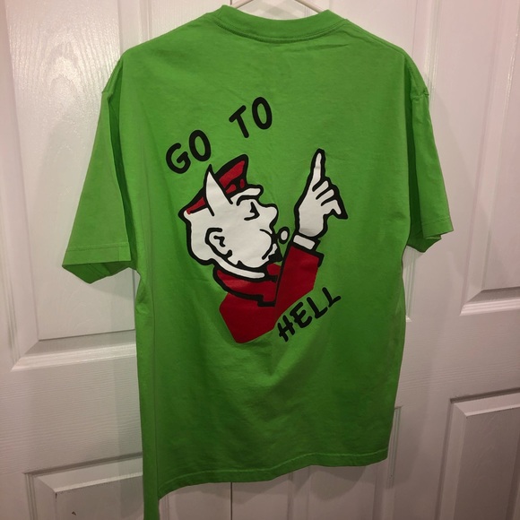 GO TO HELL MENS T-SHIRT - Picture 6 of 7